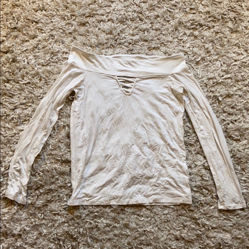 American Eagle off the shoulder top